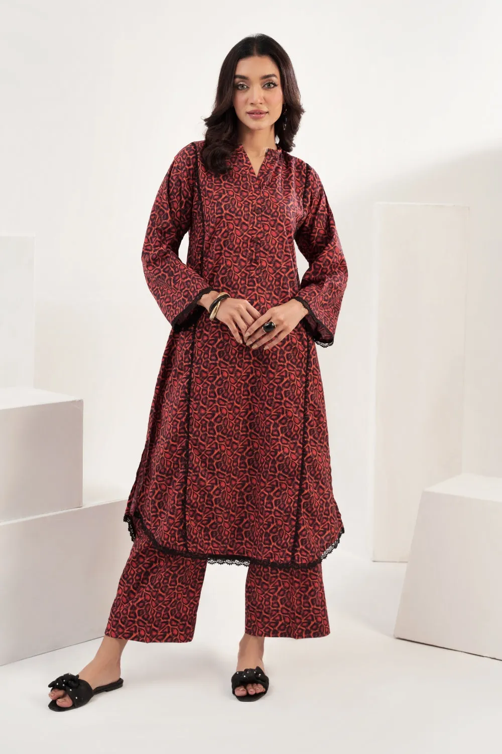 Ittehad Textiles Printed Cotton Unstitched 2Pc Suit LF-HC23-2305