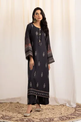 Ittehad Textiles Printed Crepe Linen Unstitched 2Pc Suit LF-CRL-2PC-2301