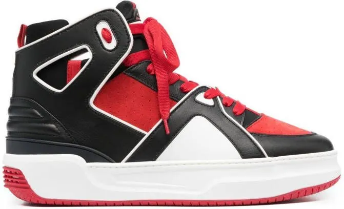 Just Don Basketball Courtside high-top sneakers Red