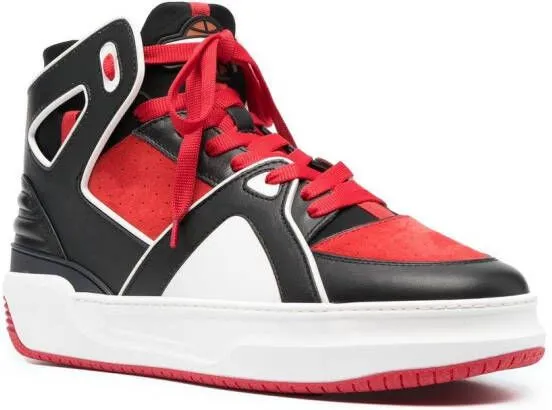 Just Don Basketball Courtside high-top sneakers Red