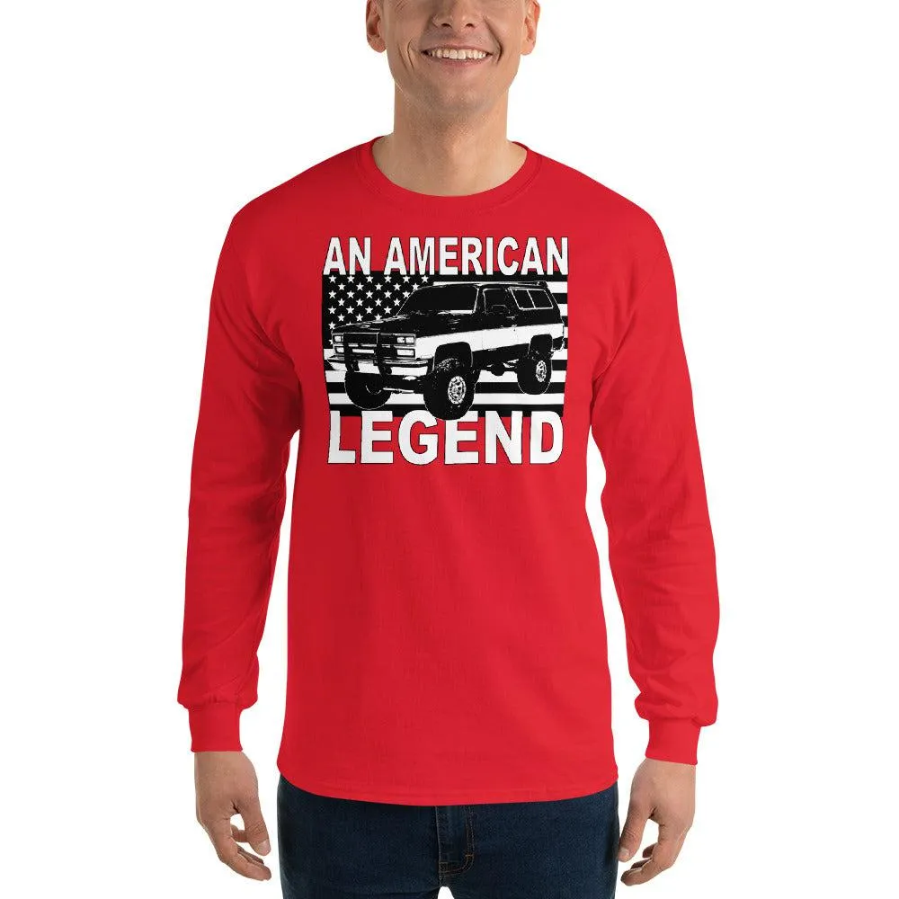 K5 Blazer An American Legend Squarebody Long Sleeve T-Shirt