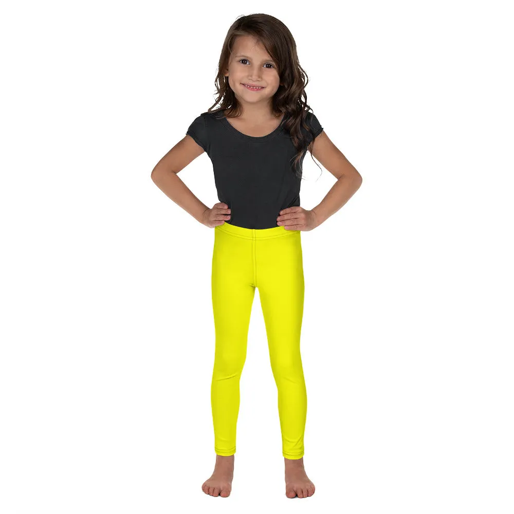 Kids Leggings Yellow