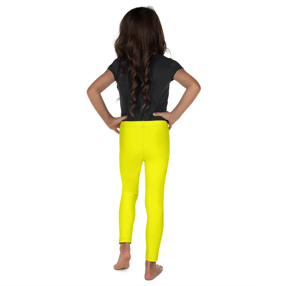 Kids Leggings Yellow