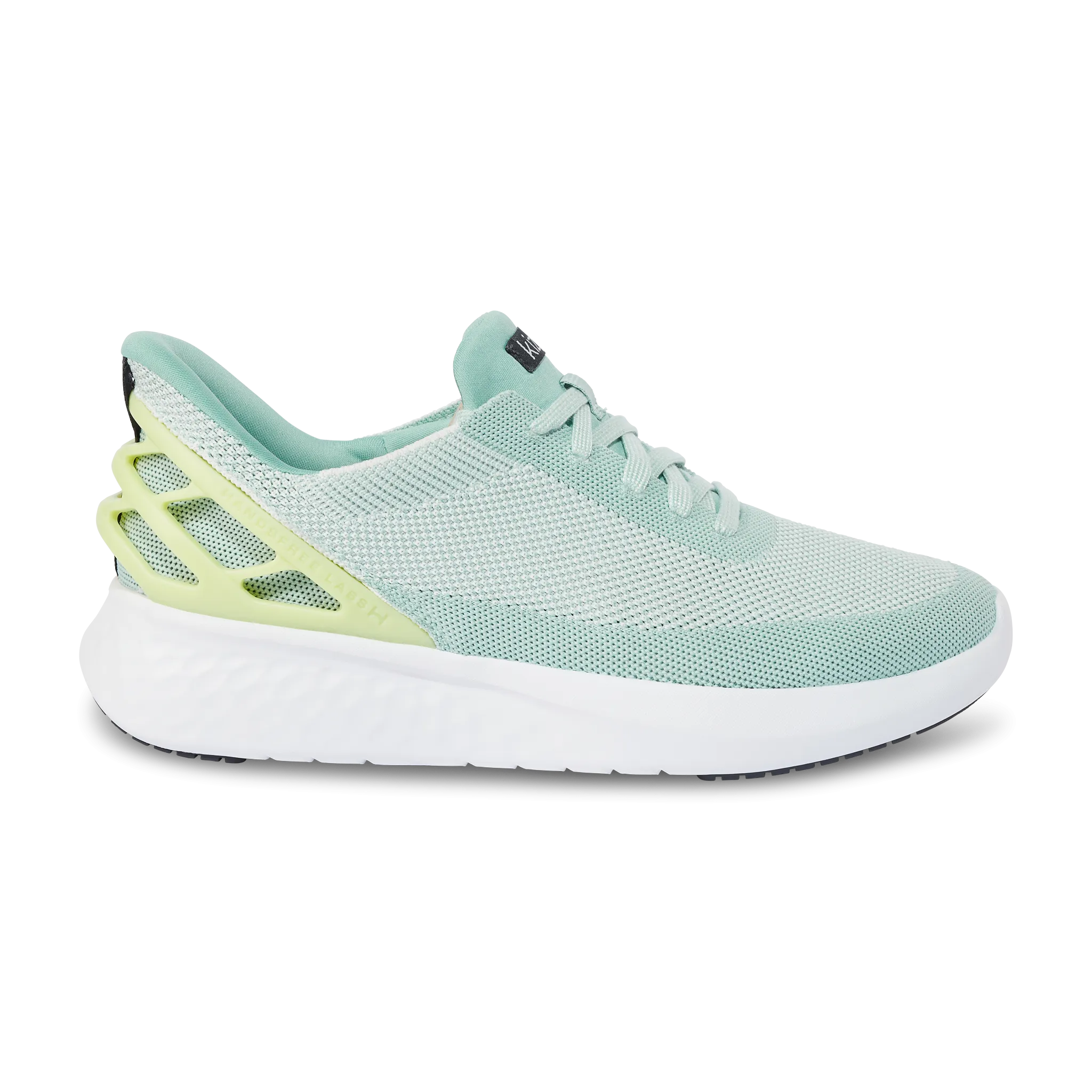 Kizik Women’s Athens Hands Free Slip In Shoes-Surf Spray/Shadow Lime