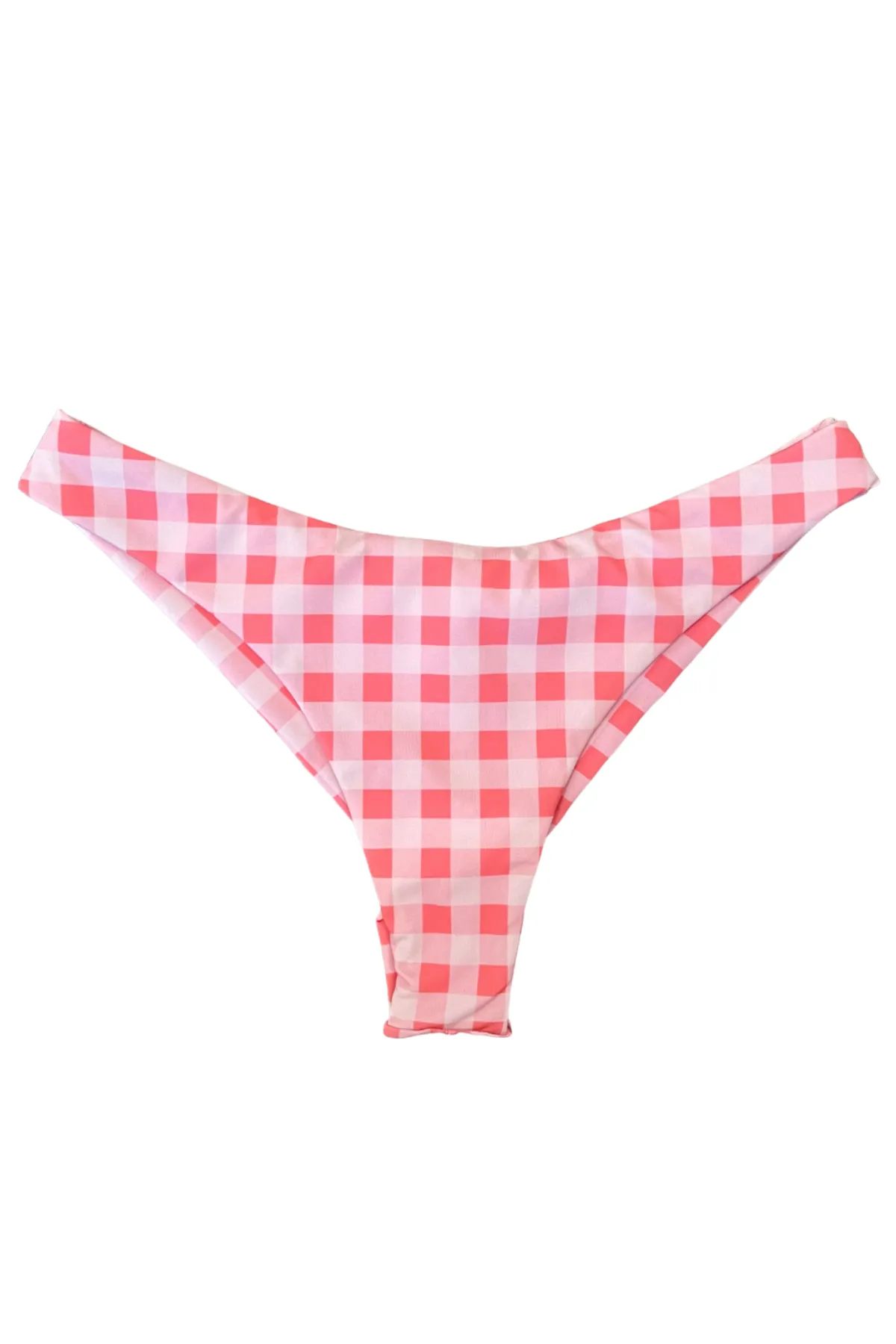 KYLIE GINGHAM Brazilian Bikini Bottoms