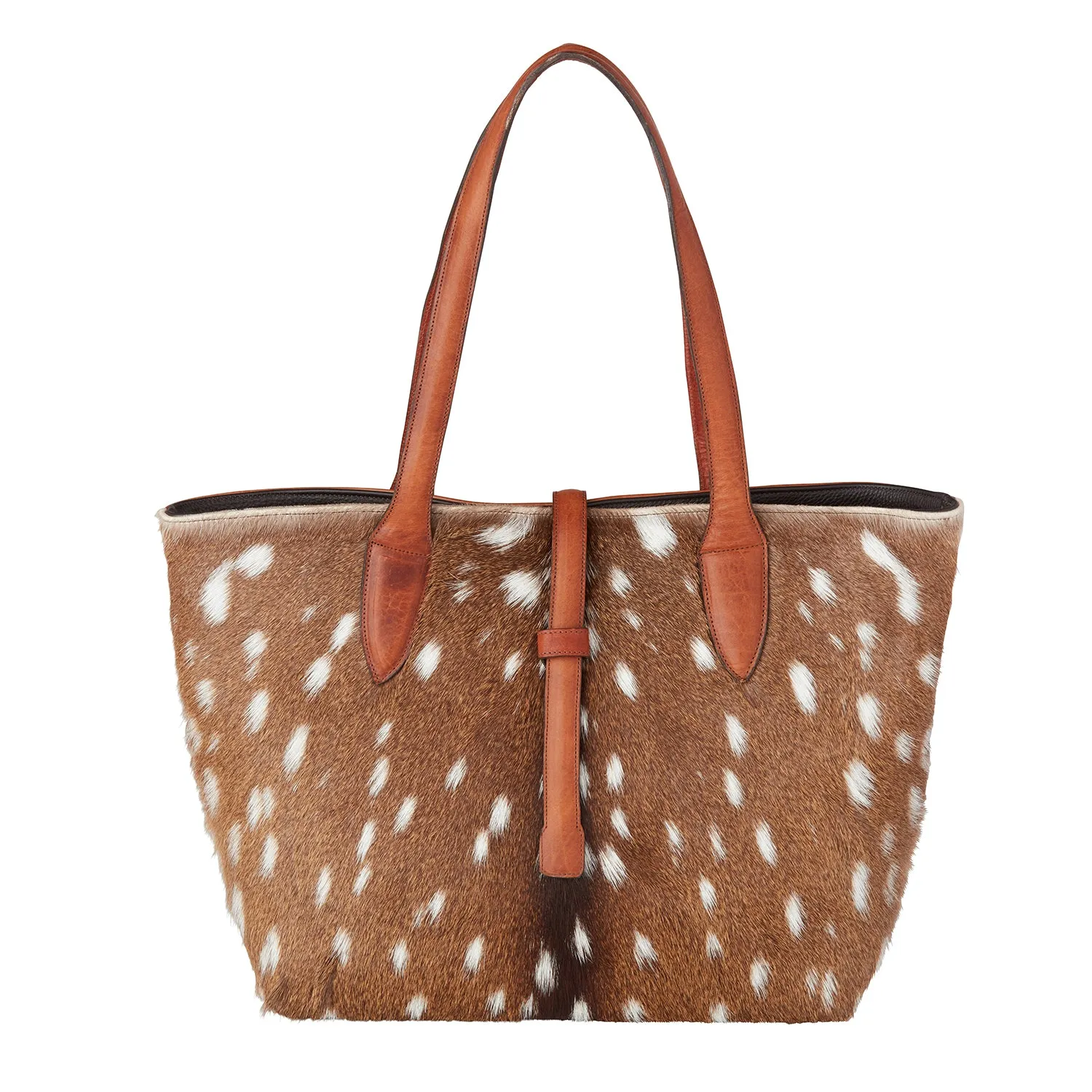 Large Axis Tote Bag :: Axis Brown