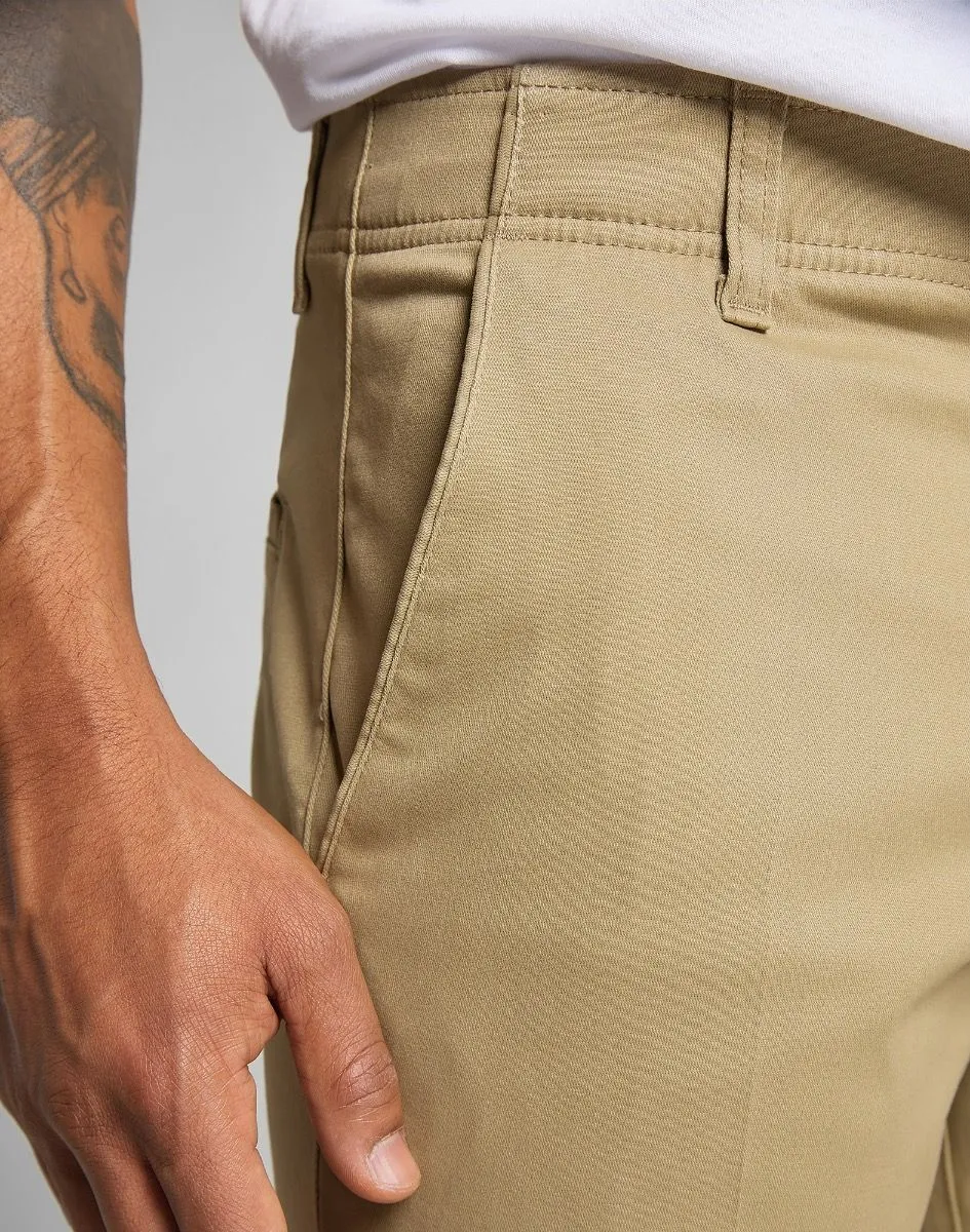 Lee Extreme Motion Slim Stretch Chino Trousers Taupe