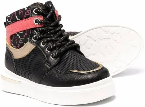 Liu Jo Kids Hope high-top sneakers Black