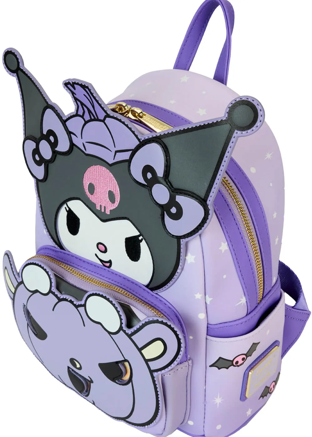 Loungefly Sanrio Kuromi Pumpkin Backpack Purple