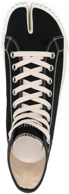 Maison Margiela Tabi high-top sneakers Black