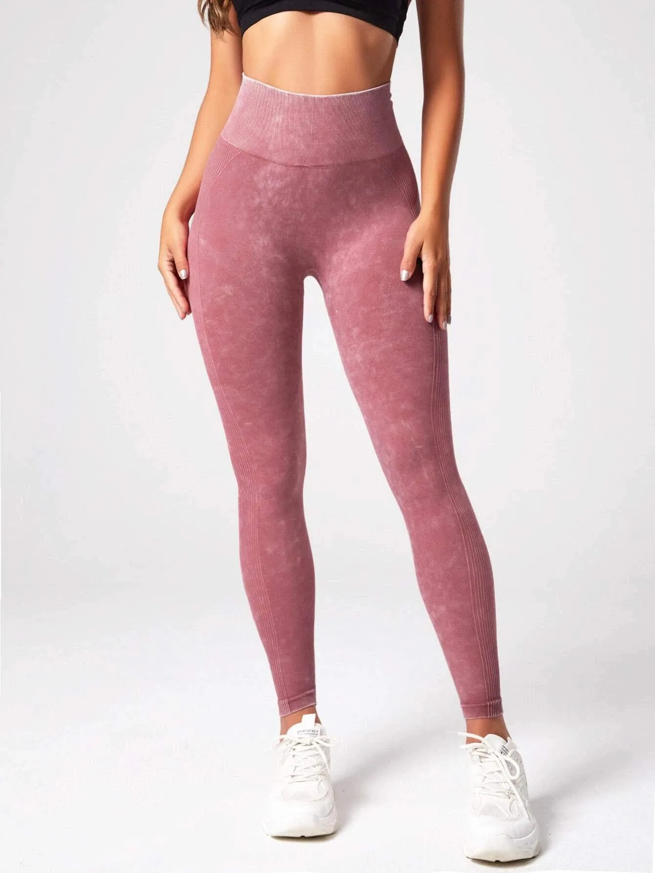 Mara Acid Wash Seamless Leggings