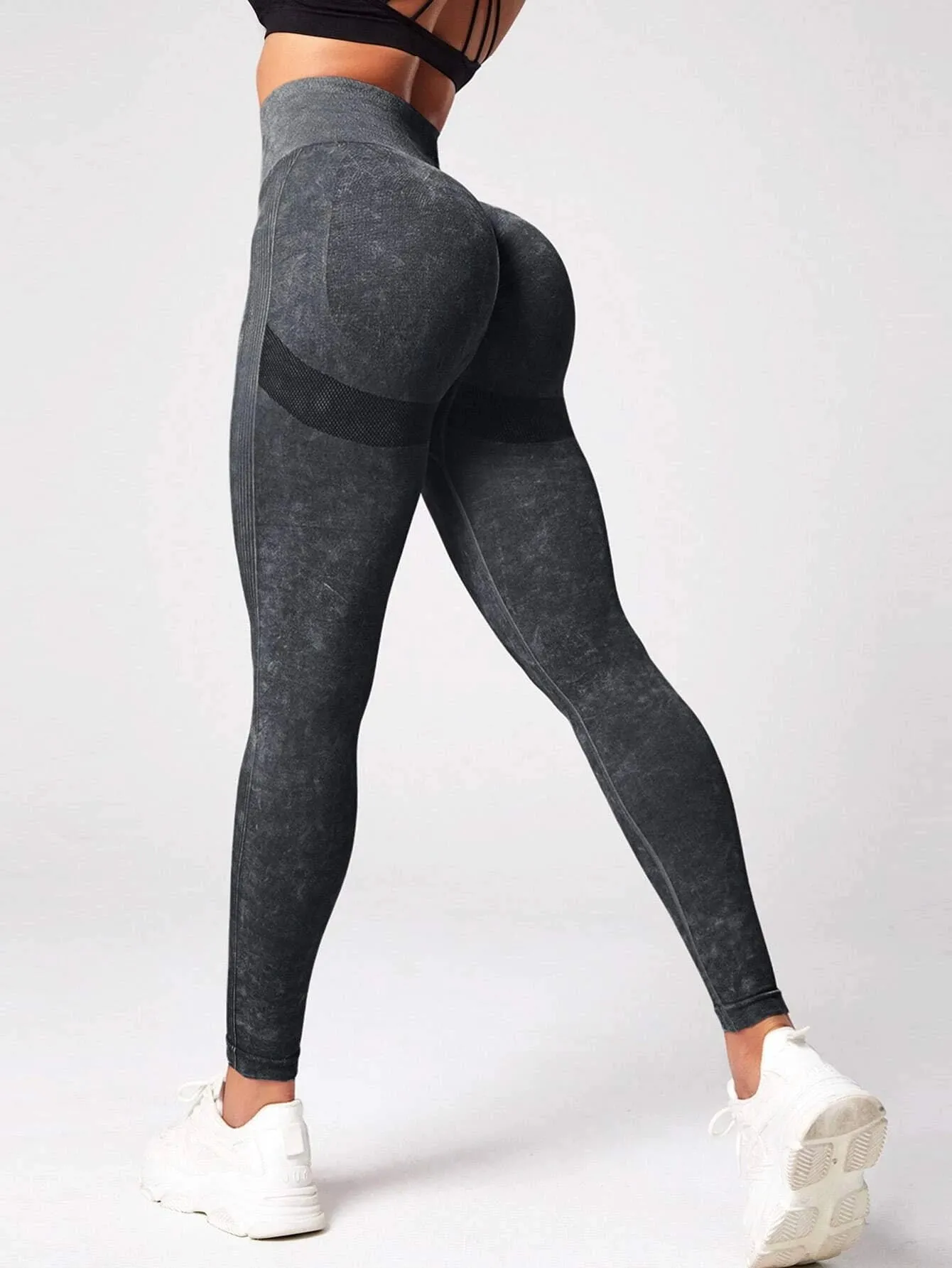 Mara Acid Wash Seamless Leggings