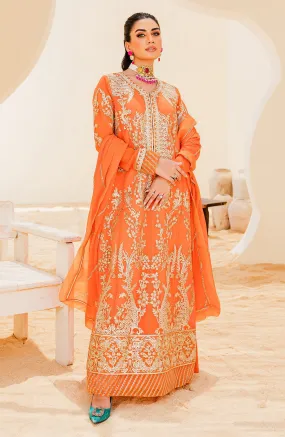 Maryum N Maria Sejal Embroidered Chiffon Unstitched 3Pc Suit QS23-506