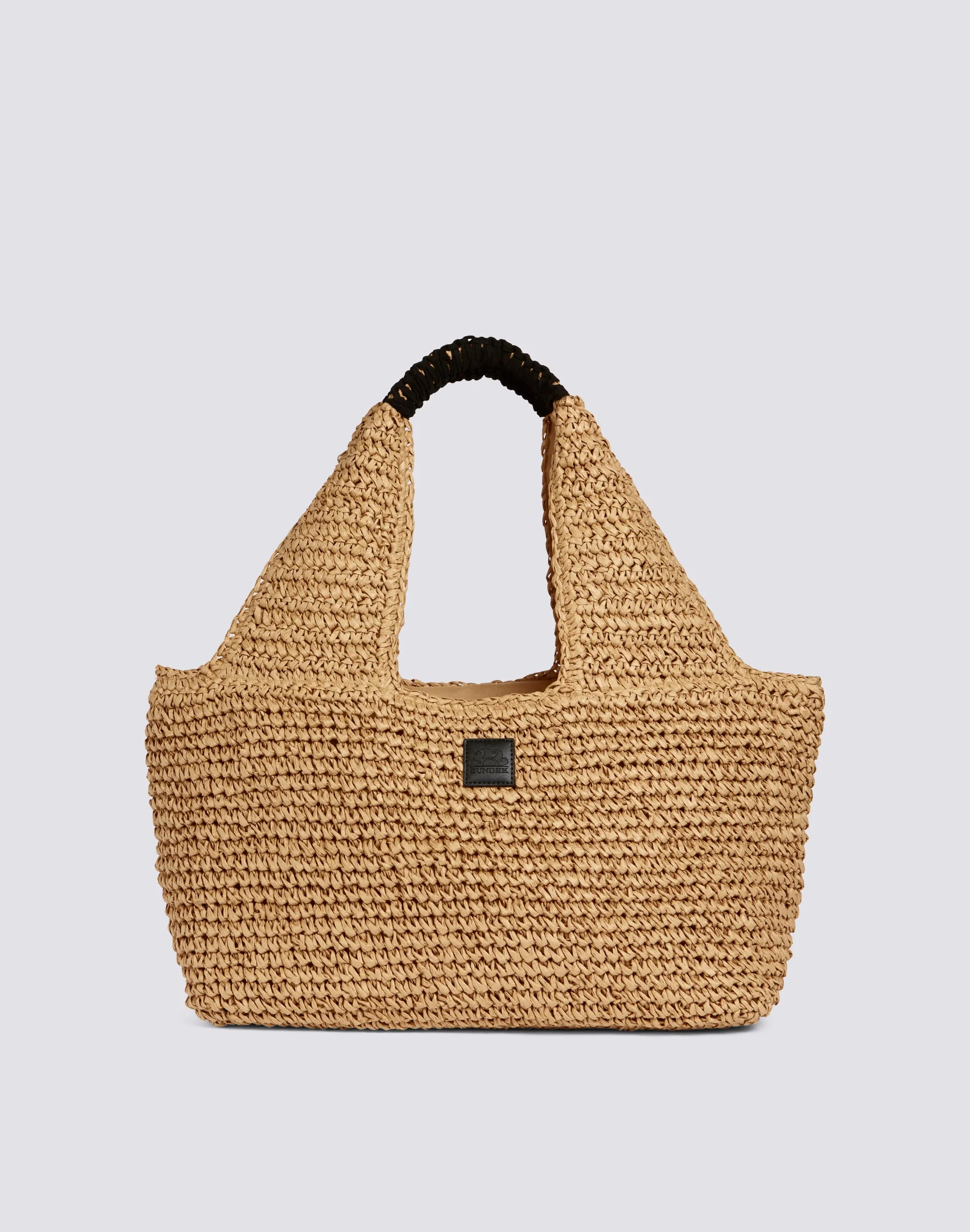 MAXI BAG IN PAPER STRAW INTRECCIATA