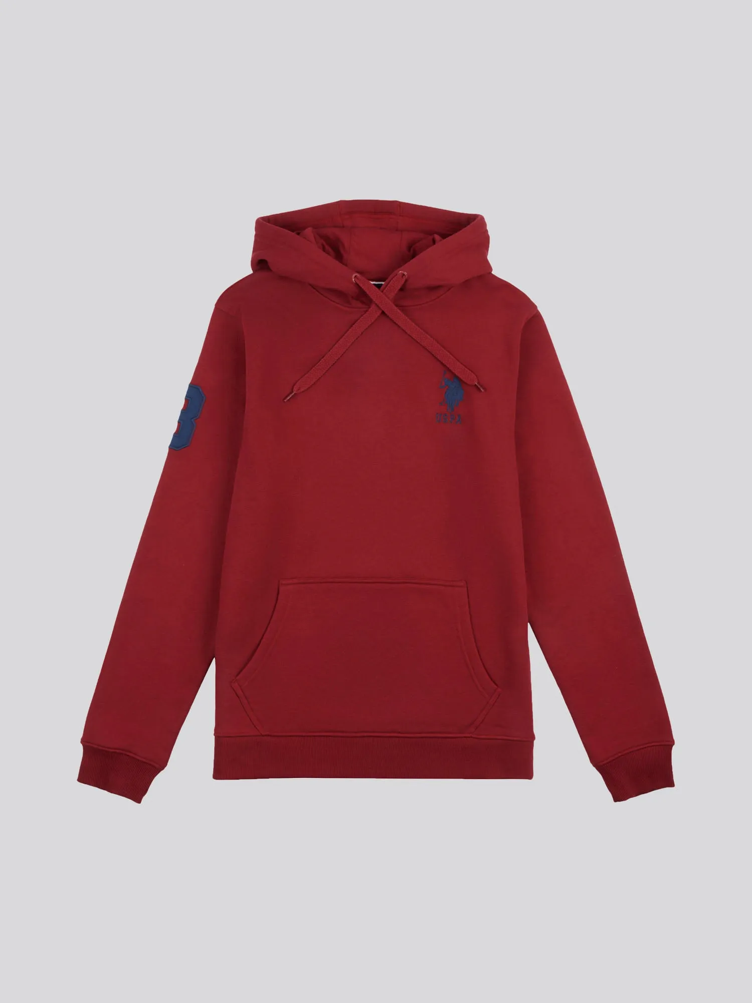 Mens Player 3 Hoodie in Biking Red