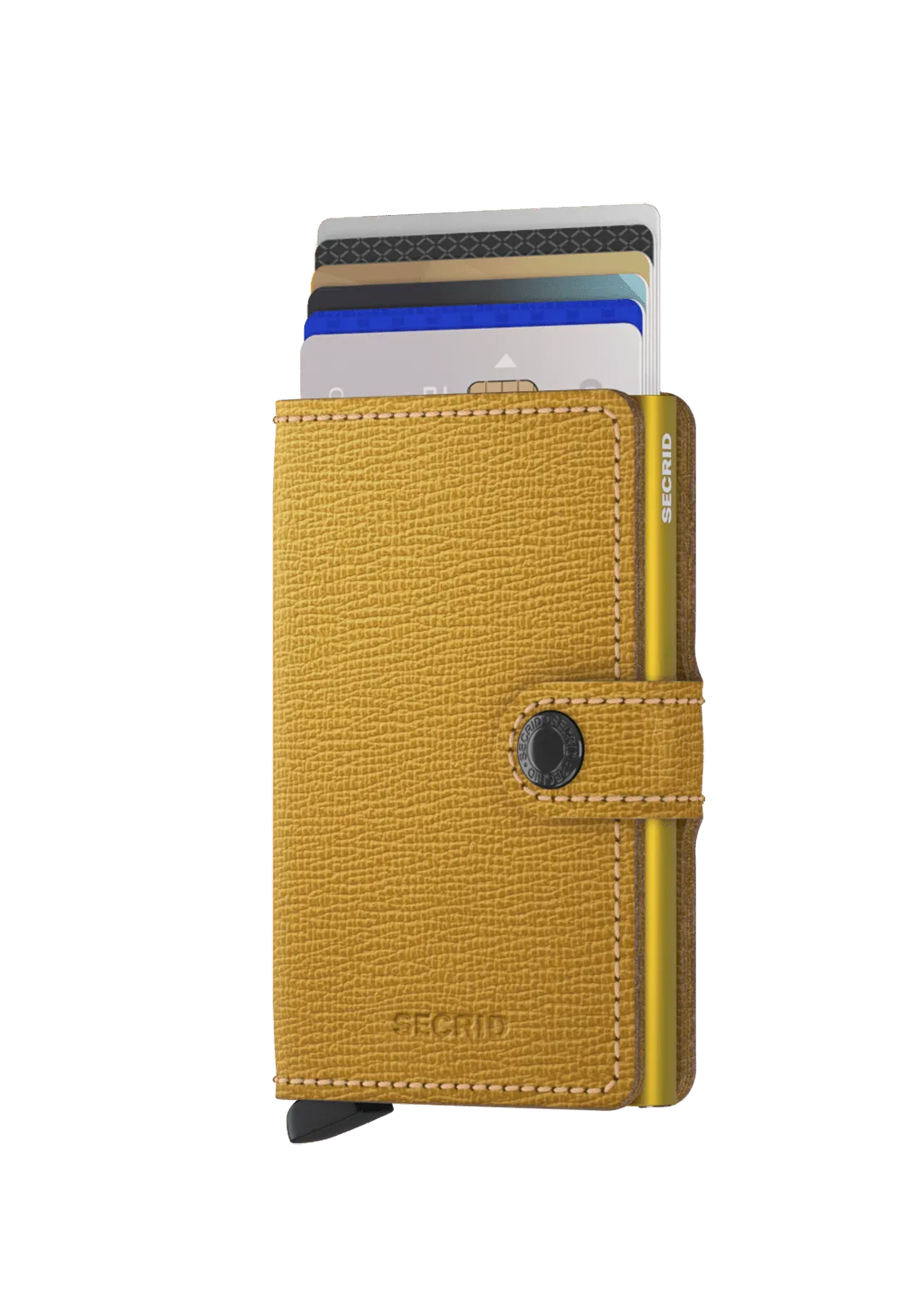 Mini Crisple Wallet - Ochre