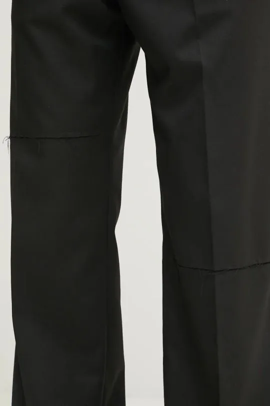 MM6 Maison Margiela trousers men's black color SH2KA0013.M35227