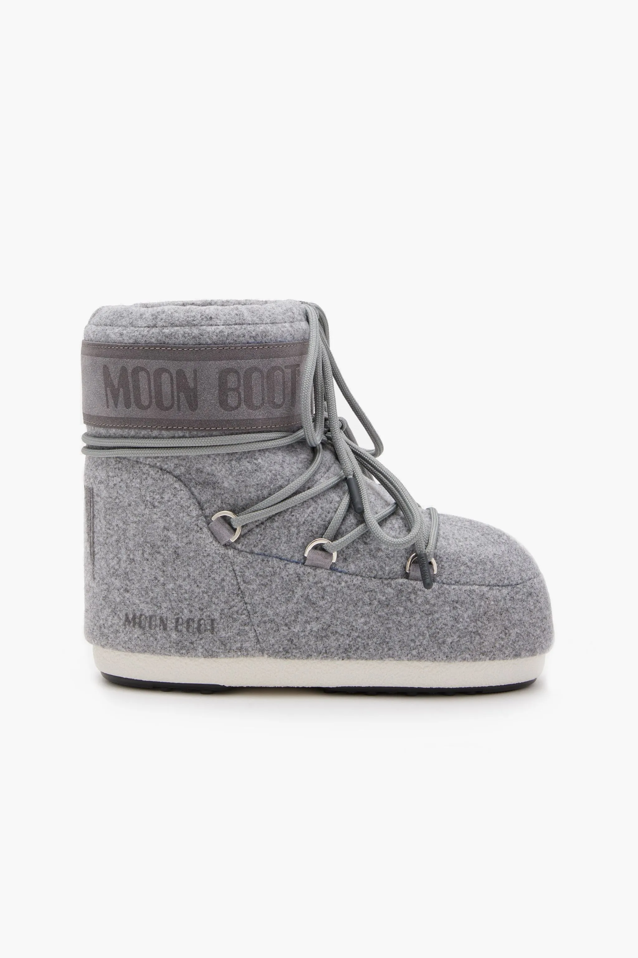 Moon Boot Icon Low Felt in Grau