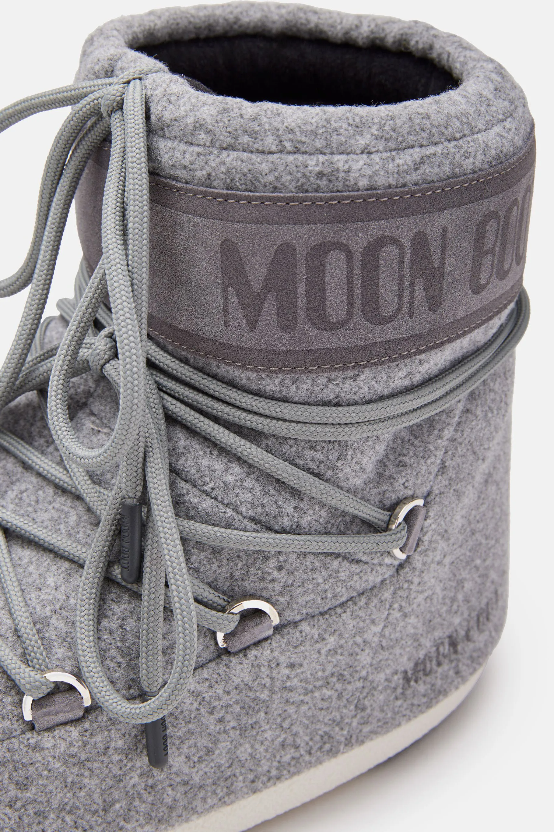 Moon Boot Icon Low Felt in Grau