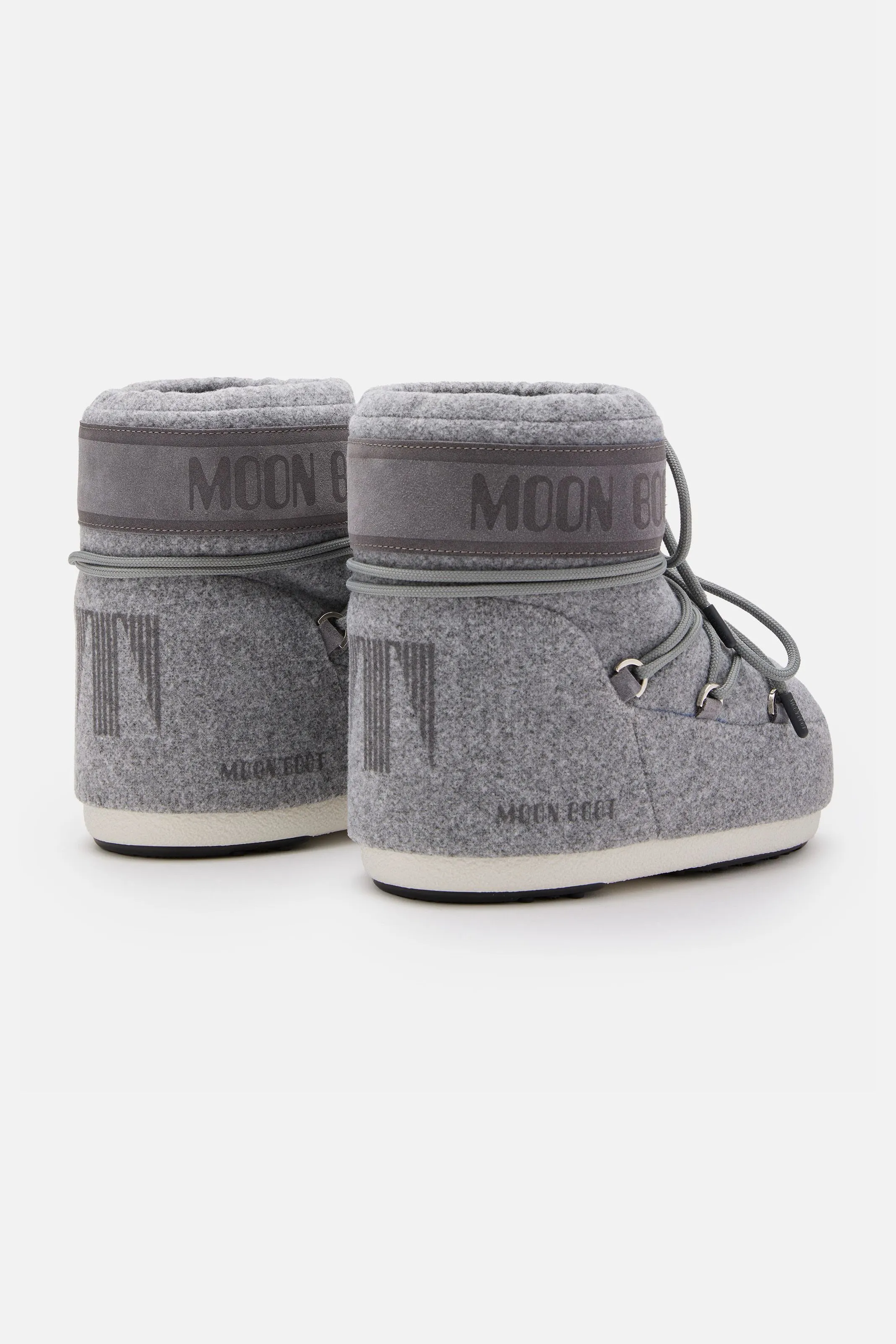 Moon Boot Icon Low Felt in Grau