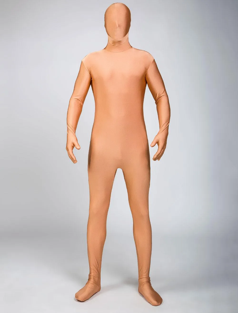 Morph Suit Nude Color Lycra Spandex Fabric Zentai Suit Unisex Full body Suit