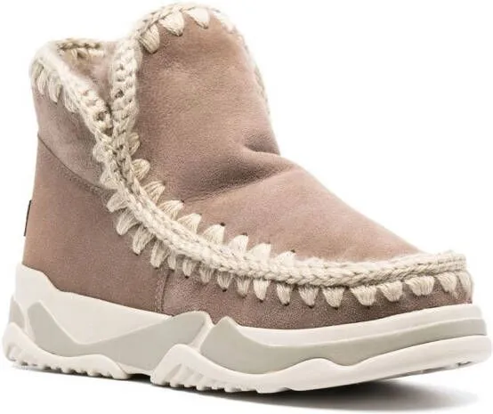 Mou Eskimo high-top sneakers Neutrals