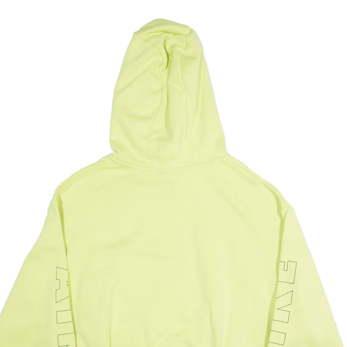 NIKE AIR Cropped Womens Green Hoodie L