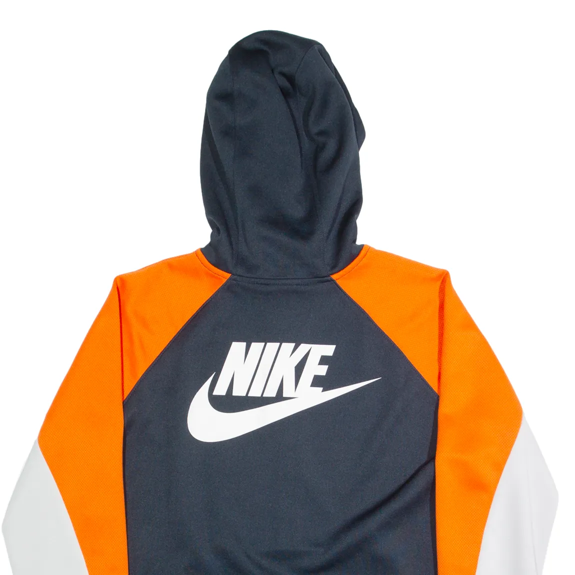 NIKE Mens Blue Hoodie Full Zip S