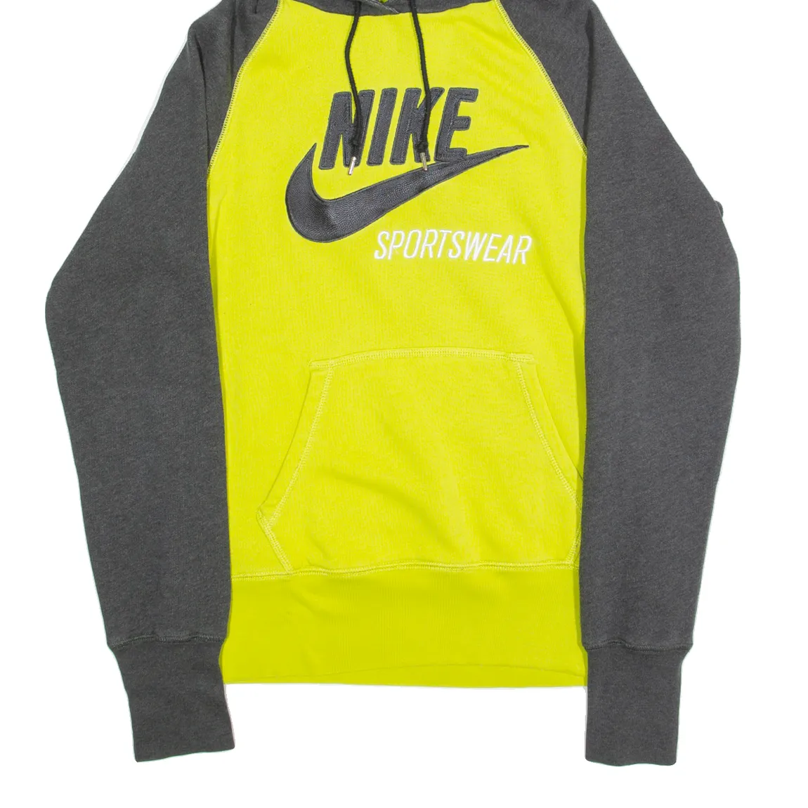 NIKE Mens Green Hoodie L