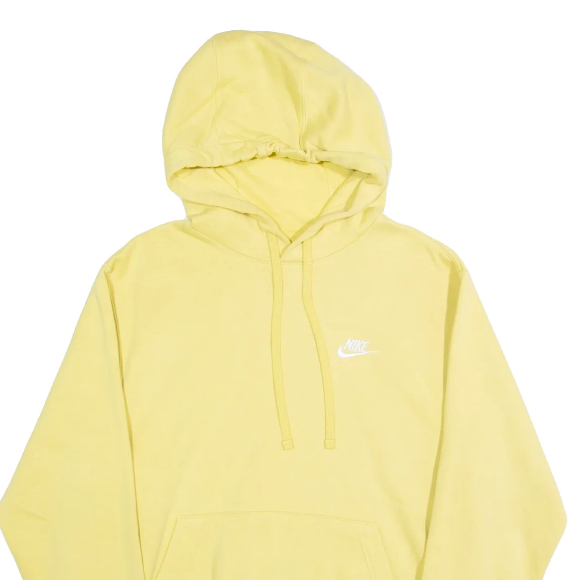 NIKE Mens Yellow Hoodie S