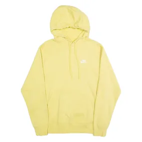 NIKE Mens Yellow Hoodie S