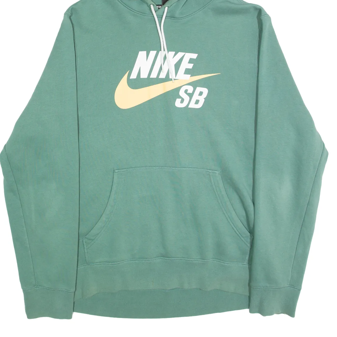 NIKE SB Mens Green Hoodie L