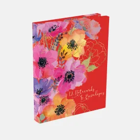 Notecard Wallet - Anemones B