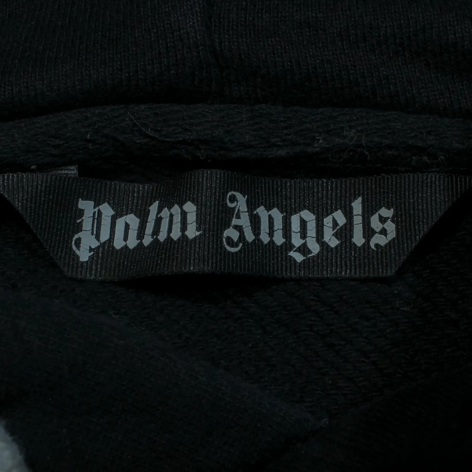 PALM ANGELS Mens Black Hoodie S