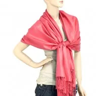 Pashmina Coral Pink A01-17