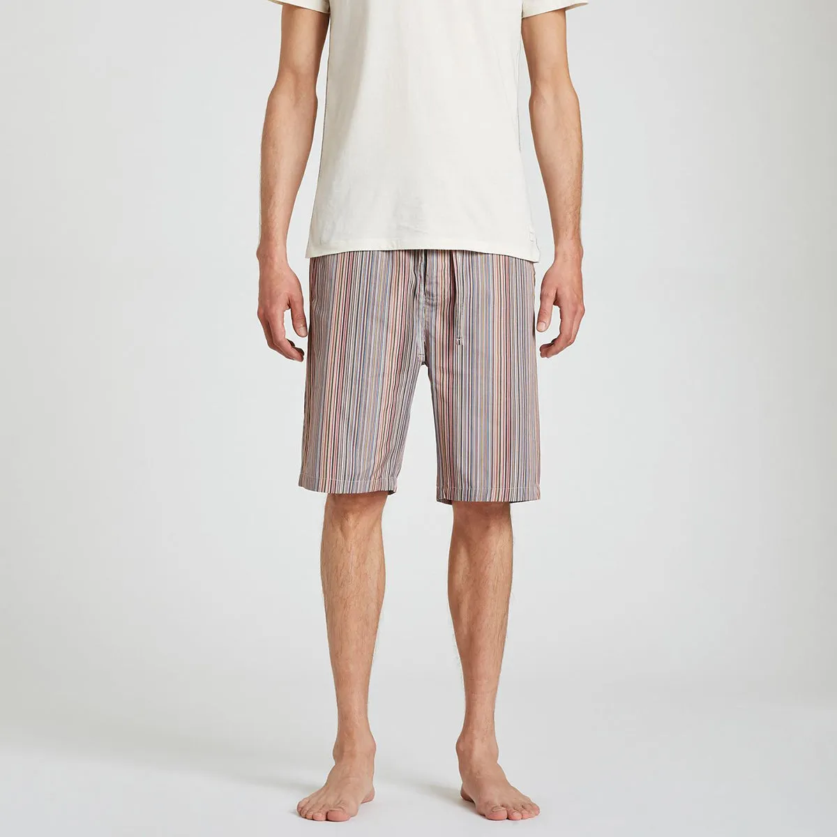 Paul Smith - Men's Signature Stripe Cotton Pyjama Shorts