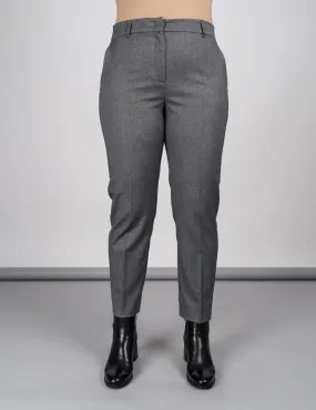 Pennyblack - Pantaloni slim a microfantasia grigio