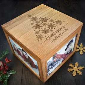 Personalised Christmas Memory Box Tree Design