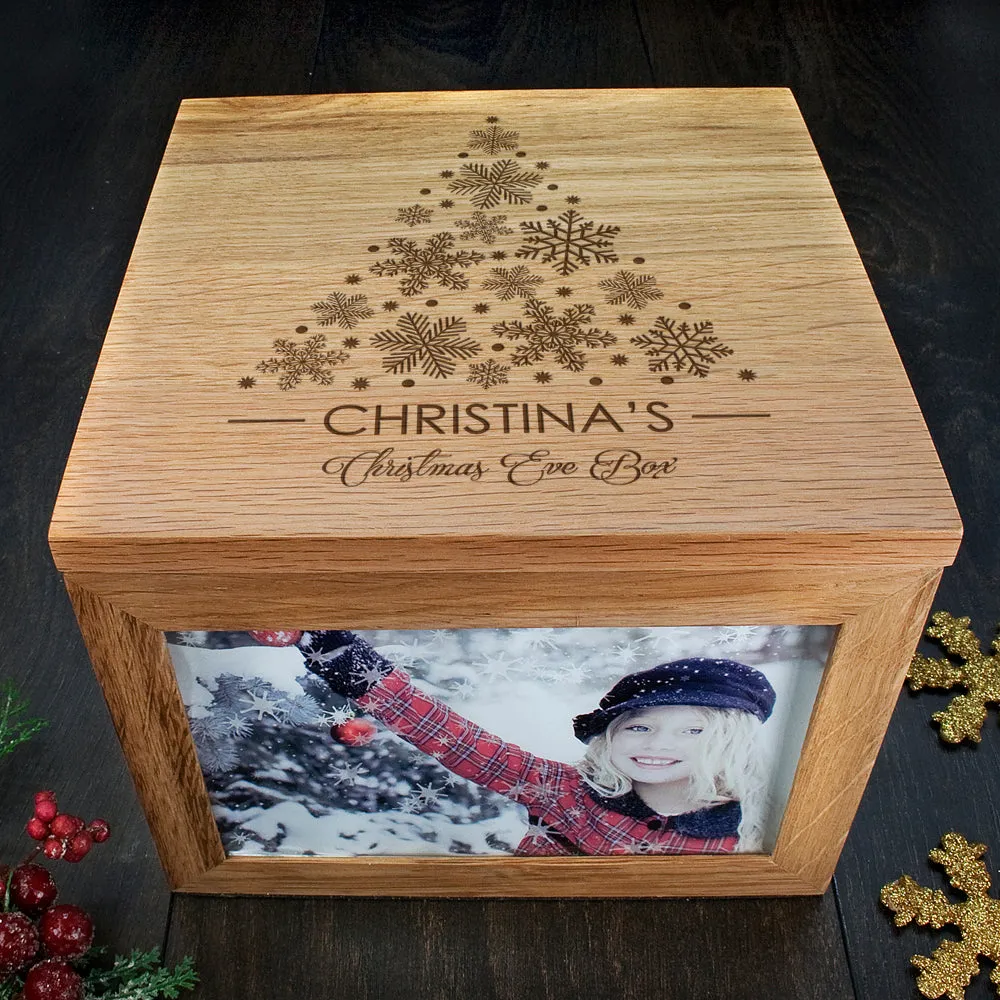 Personalised Christmas Memory Box Tree Design