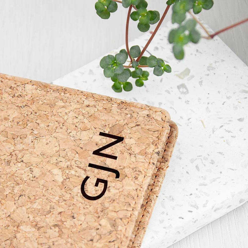 Personalised Natural Cork Wallet