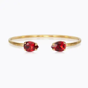 Petite Drop Bracelet / Scarlet