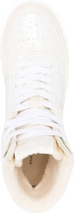 Philippe Model Paris lace-up high-top sneakers White