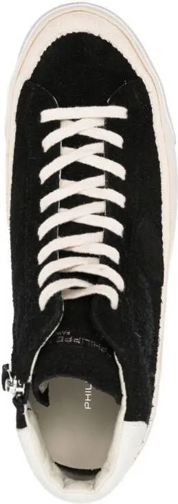 Philippe Model Paris Plaisir high-top sneakers Black