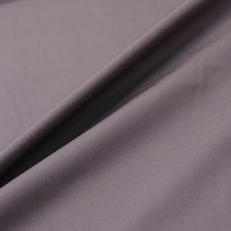 Plain Purple Cotton Poplin - Aubergine