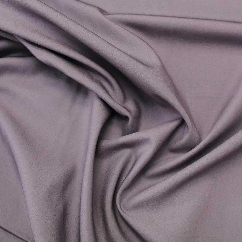 Plain Purple Cotton Poplin - Aubergine