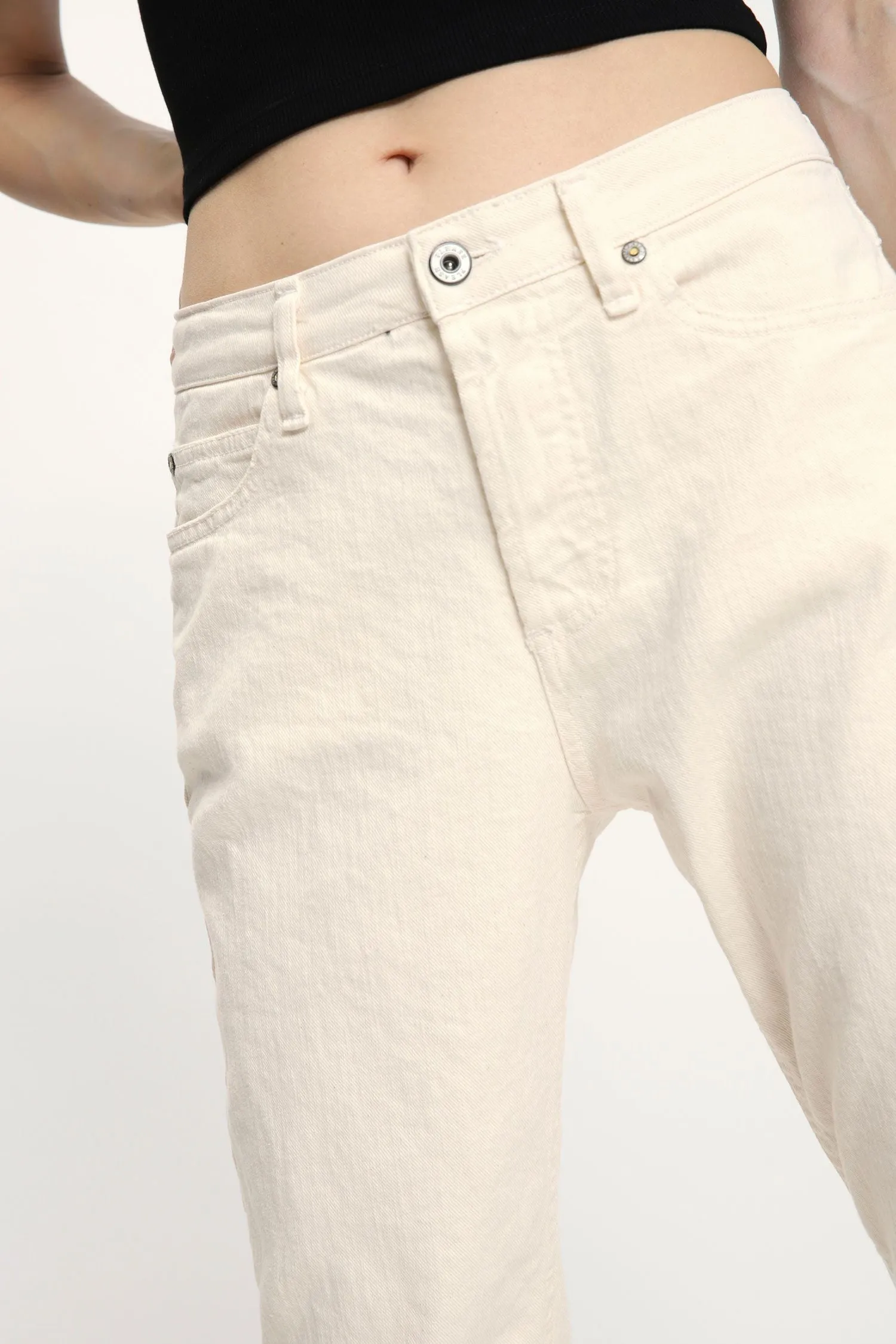 Please - Pantaloni Slim Cropped