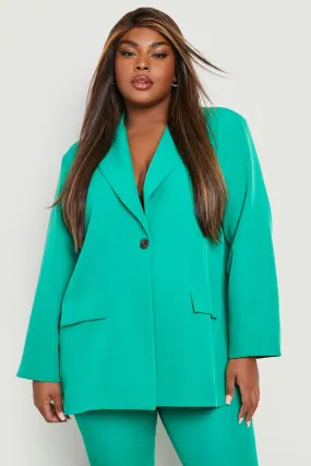 Plus Oversized Tailored Blazer