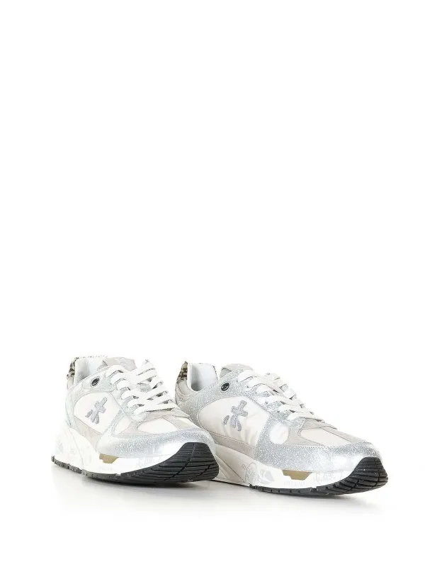 Premiata White Sneaker Mase 6433 Donna