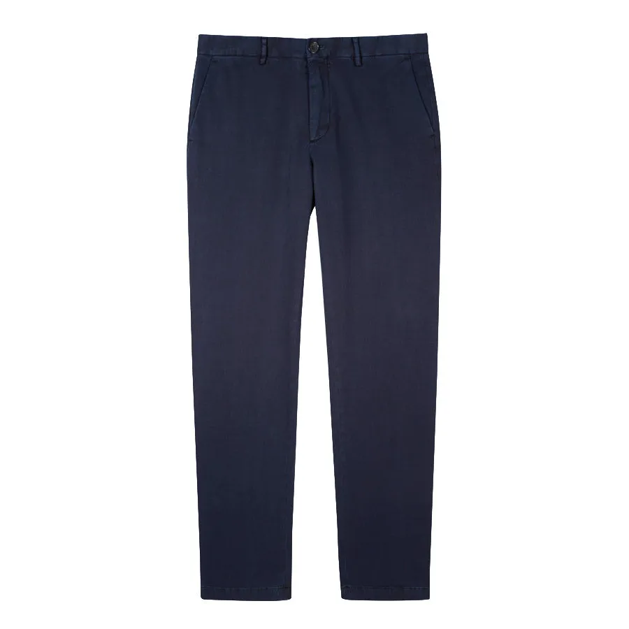 PS Paul Smith - Slim Fit Pima Cotton Navy Chinos