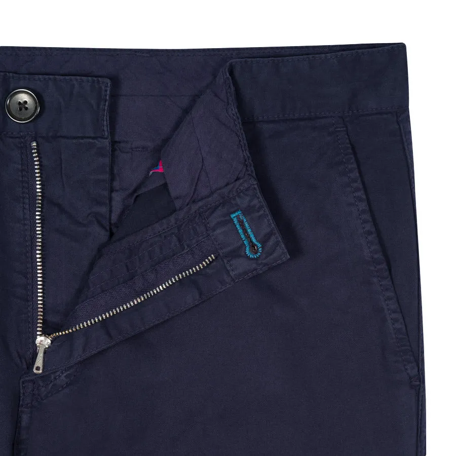 PS Paul Smith - Slim Fit Pima Cotton Navy Chinos